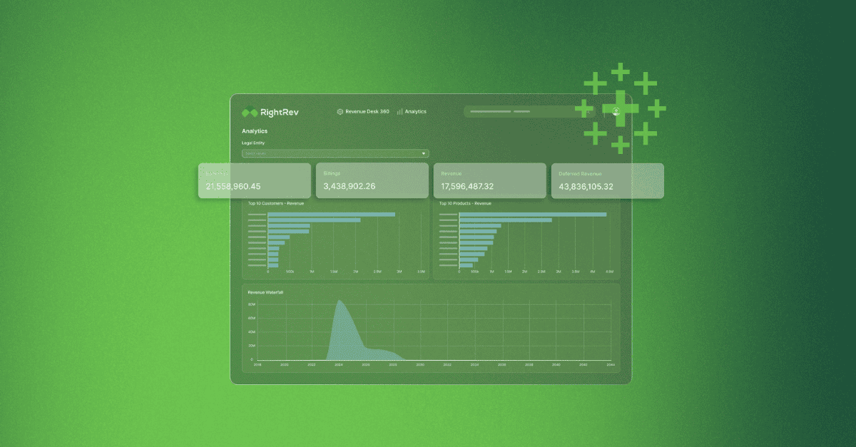 Revenue dashboard